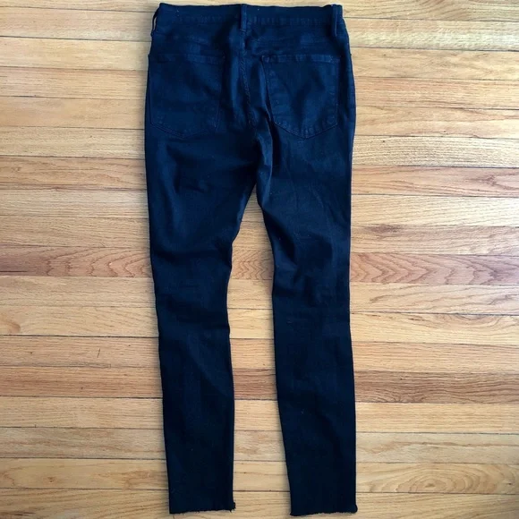 Frame black distressed skinny jeans - Picture 9 of 10